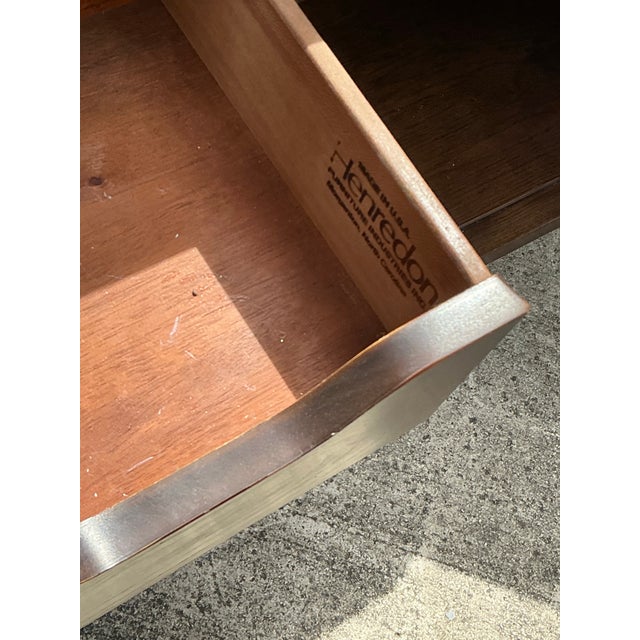 Vintage Henredon Campaign Dry Bar For Sale - Image 10 of 12