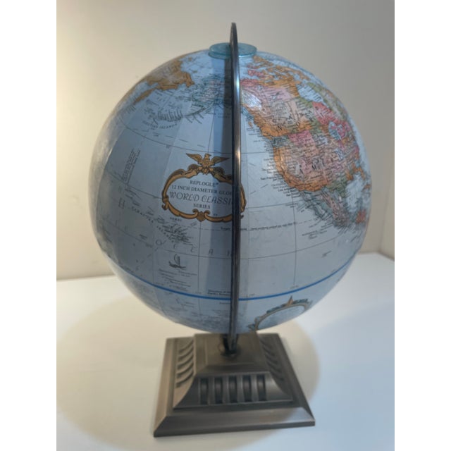 Contemporary Vintage Replogle Globe For Sale - Image 3 of 12