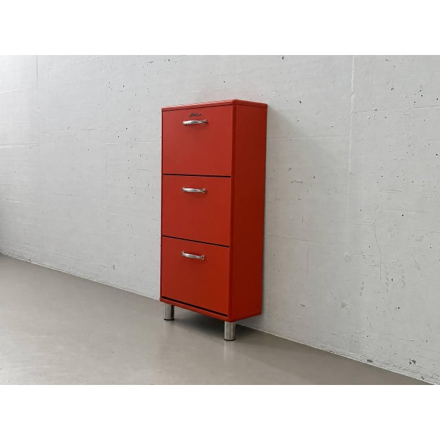 Malibu Shoe Cabinet with 3 Doors from Tenzo, 1960s For Sale - Image 10 of 11