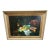 Still Life Oil on Canvas in Ornate Gold Frame For Sale