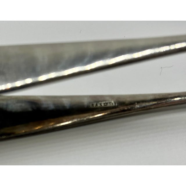 Vintage Art Deco Bird Talon Silver Plate Sugar Nips/Tongs Made in England - Circa 1920’s For Sale - Image 10 of 10