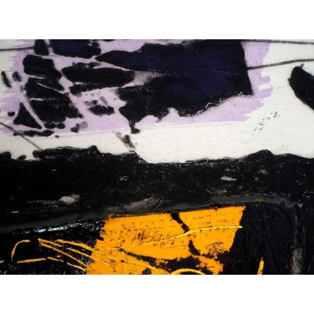 Lionel Perrotte, Yellow, Original Etching For Sale - Image 7 of 9