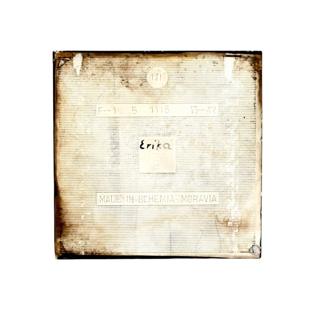 1940s Czech Modernist Ceramic Art Studio Tile, Fish Motif Made in Bohemia-Moravia For Sale In Houston - Image 6 of 8