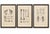 Title: Set of Three Original French Anatomical Lithographs of the Spine and Pelvis by Jules Cloquet, Paris, 1821–1831 : An...