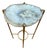 Unusual Modern Handcrafted Geode Drinks Table For Sale