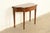Baker Furniture Company Baker Furniture Federal Inlaid Mahogany Flip-Top Console or Game Table For Sale - Image 4 of 17