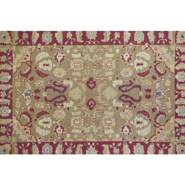 Traditional Sumak Rug 4'1'' X 6'1'' For Sale - Image 3 of 10