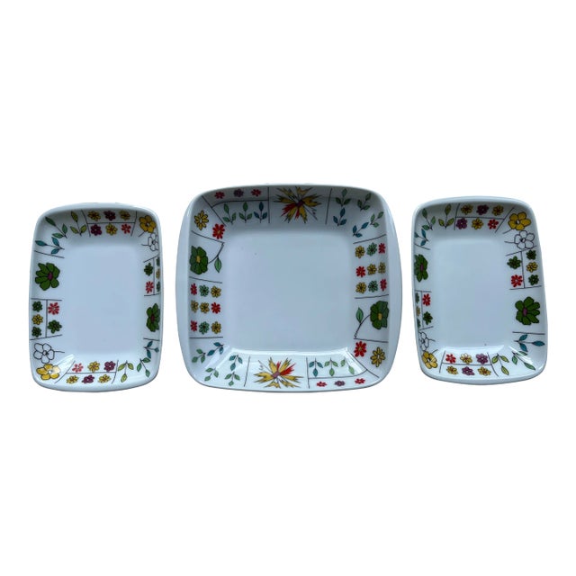 Piemonte pattern designed by fashion icon Emilio Pucci and Hans Theo Baumann for Rosenthal. Made in Germany during...