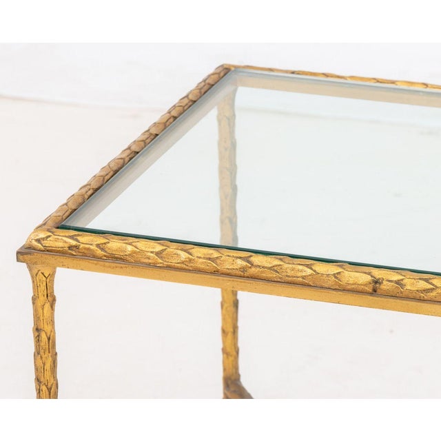 Maison Baguès Maison Bagues Gilt Bronze Coffee Table For Sale - Image 4 of 7