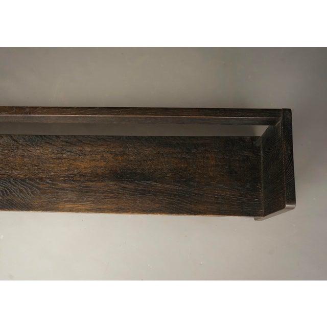 Modernist Bauhaus Oak Book Shelf, 1930s For Sale - Image 4 of 11