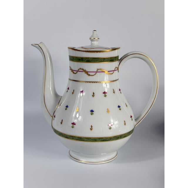Tea Set for Six by Haviland Limoges, France, 1990s, Set of 15 For Sale - Image 9 of 18