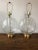 Vintage Glass Shell Form Table Lamps- a Pair For Sale In Buffalo - Image 6 of 6