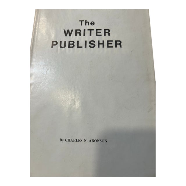 The Writer Publisher Autographed For Sale