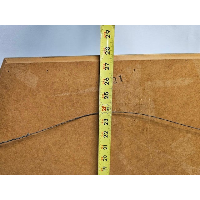 Late 20th Century Large 32" Vintage Empire Art Products Hollywood Regency Mirrored Wall Clock For Sale - Image 5 of 7