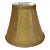 Mini Lampshade in Camel Color Faux Silk W/ White Lining For Sale
