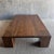 Beam XL Walnut Stain Reclaimed Elm Wood Coffee Table For Sale - Image 9 of 12