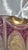 Amethyst Antique Edwardian Bohemian Cut Crystal Amethyst Overlay, Raised 24k Gold Gilt Pitcher For Sale - Image 8 of 11