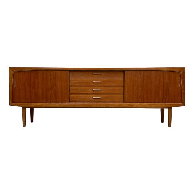 Large Mid-Century Danish Teak Sideboard, 1960s For Sale