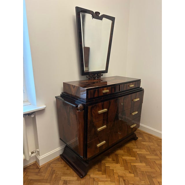 Modern Vintage Art Deco Dressing Table, 1930s For Sale - Image 3 of 12