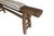 Farmhouse Fragments Identity Antique Hardwood Bench For Sale - Image 3 of 6