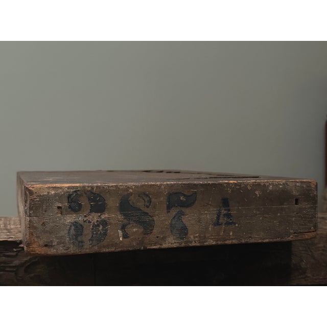 Antique 19th-Century Neoclassical Plaster Mold – Botanical Motif For Sale - Image 11 of 12