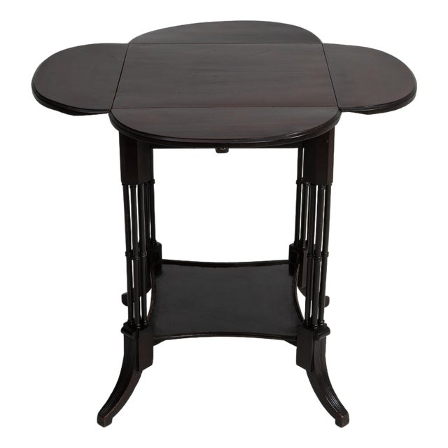 19th Century Edwardian Four-Flap Table For Sale