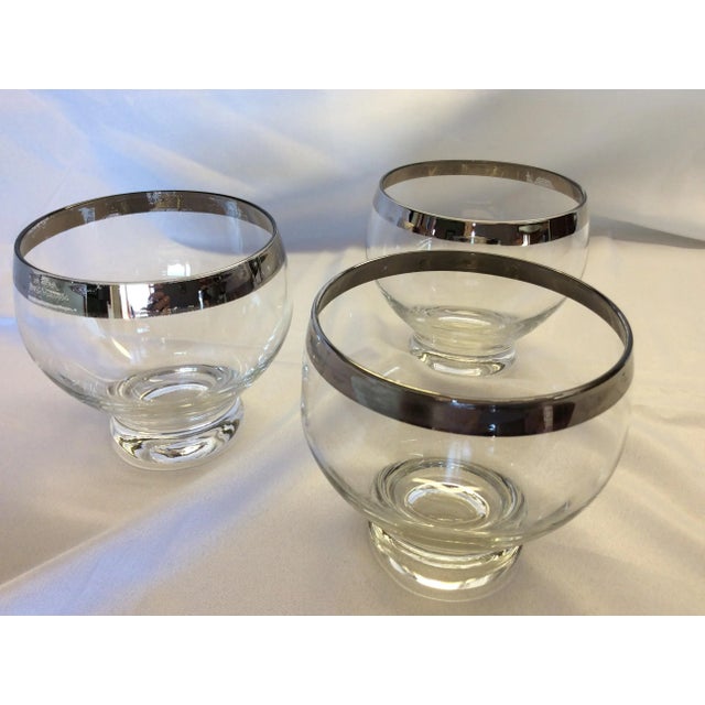 Dorothy Thorpe Style Cocktail Glasses - Set of 3 For Sale - Image 11 of 13