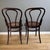 Thonet Italian Bentwood Bistro Chairs from Sautto and Liberale, 1940s, Set of 2 For Sale - Image 4 of 12