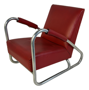 Vintage Rationalist Lounge Chair, 1930s