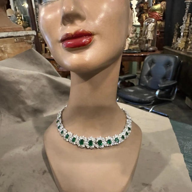 A High Quality 2000s Costume Jewelry Italian Necklace For Sale - Image 15 of 15