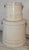 Folk Art Pair of Late 19th Century Original White Painted Furkins For Sale - Image 3 of 9