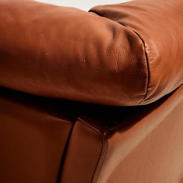 1970s Danish Leather Sofa by Mogens Hansen, 1970s For Sale - Image 5 of 14
