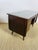 Black Vintage Double-Sided Mahogany Desk from Bühne Mignon Möbel, 1960s For Sale - Image 8 of 11