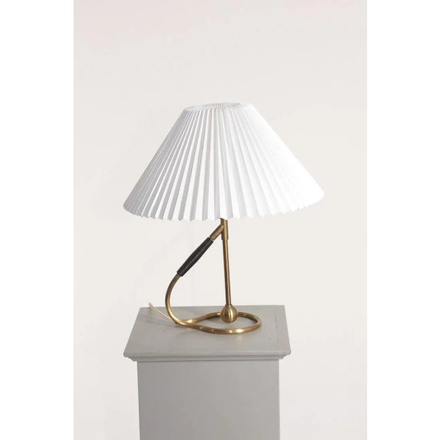 Brass Table Lamp from Le Klint, 1960s For Sale - Image 8 of 11