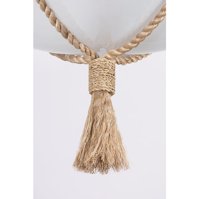 Hudson Valley Lighting Amberley 20 in. 1 Light Pendant in Vintage Gold Leaf Finish For Sale In New York - Image 6 of 11