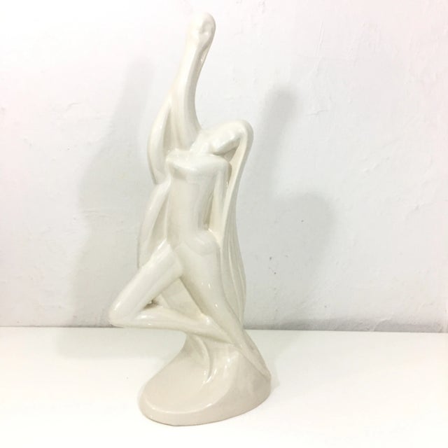 Ceramic Vintage Haegar Goddess Ceramic Statue Sculpture For Sale - Image 7 of 9