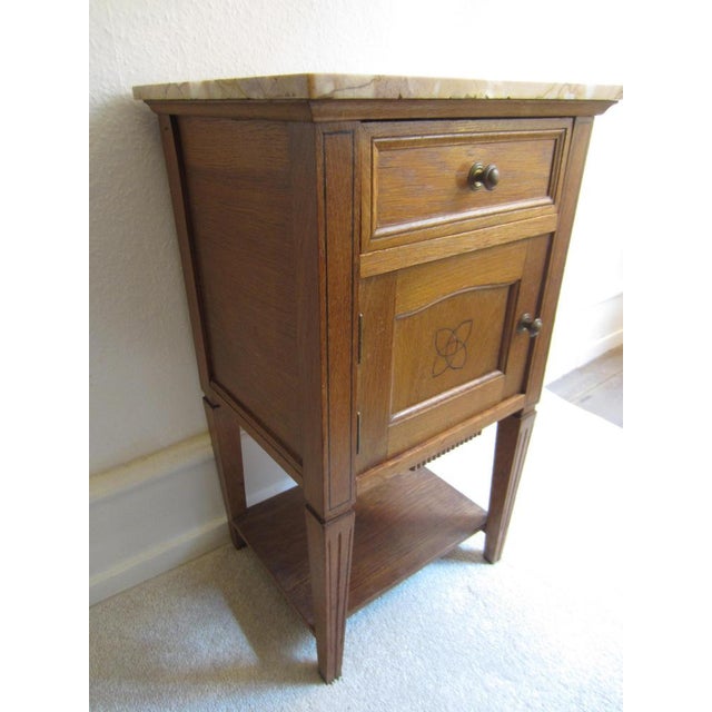 Antique Bedside Table, 1900s For Sale - Image 3 of 10