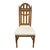 Mediterranean Bassett Furniture Centuria Collection Solid Pecan Mediterranean Style Dining Side Chair 429-42-481 For Sale - Image 3 of 10