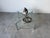1970s Mid-Century Modern Knoll Barcelona-Style Chrome X-Base Round Glass Coffee Table For Sale In Miami - Image 6 of 12