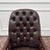 English Chesterfield Desk Chair For Sale - Image 5 of 8