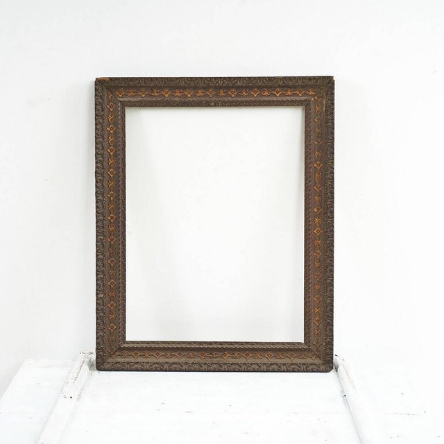 Vintage Frame in Wood For Sale - Image 4 of 4