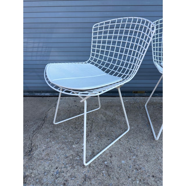 2000 - 2009 Bertoia for Knoll Dining Chairs - Set of 4 For Sale - Image 5 of 10