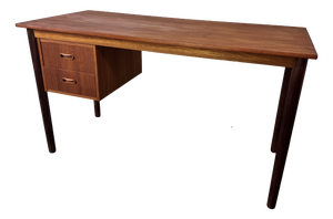 Mid-Century Danish Teak Desk, 1950s