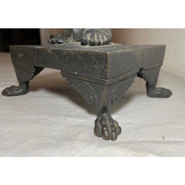 Large Antique Early 19th Century Nude Venus From Capoue Bronze Statue Sculpture For Sale - Image 12 of 18