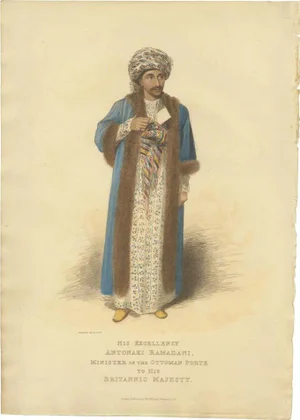 Antonaki Ramadani, 1818, Paper