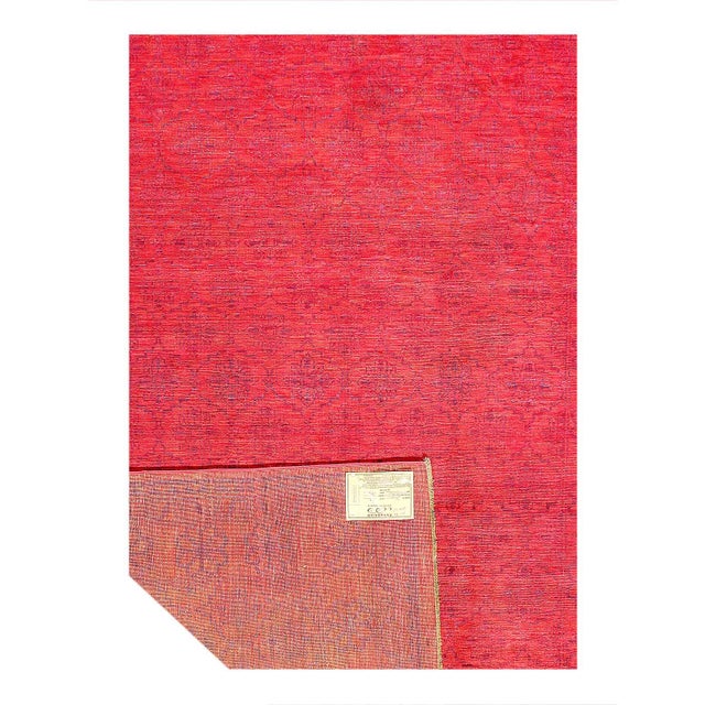 Traditional Pasargad DC Fine Hand Knotted Modern Rug For Sale - Image 3 of 3