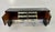 Italian Sideboard in Black Lacquer and Silver Leaf, 1950s For Sale - Image 9 of 10
