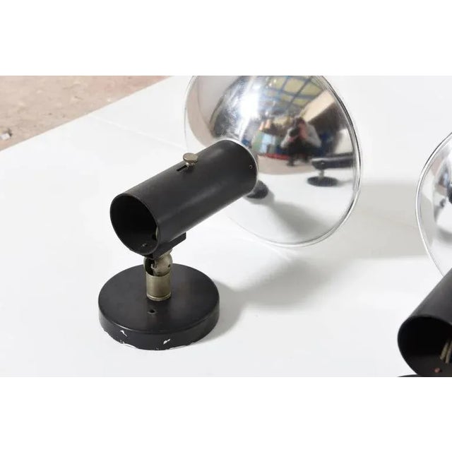 Black Adjustable Wall Light from Raak, 1964 For Sale - Image 4 of 9