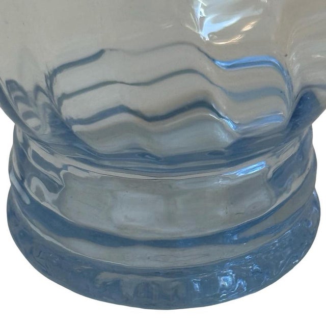 Early 20th Century Small Swedish Blue Shot Glasses from Eda Glasbruk, 1930, Set of 6 For Sale - Image 5 of 8