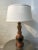 Vintage Exotic Wood Chess Piece Table Lamp For Sale - Image 4 of 8